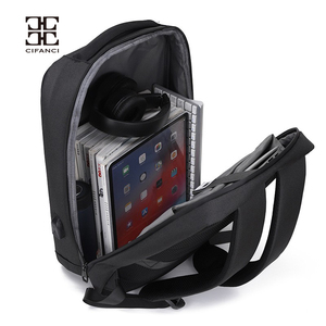 New Wholesale Hard Shell USB Charging Port <strong>Backpack</strong> Good Quality Custom Logos Oxford Multi Functional Business <strong>Laptop</strong> <strong>Backpack</strong> - Product Image 3
