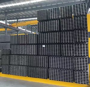 Chất lượng cao phụ thuộc Q235 q235b 20x20 25x25 40x40 50x50 60x60 20x40 30x50 40x60 150x150 mạ kẽm thép vuông trường - Product Image 1