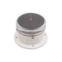 Source verte GS-LS/C LED Marine Light 100K Heures Durée de vie 30 ans Panneau solaire D100mm Montage pour environnements difficiles