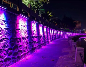 Outdoor IP67 Waterproof 18W <b>LED</b> Wall Washer <b>Light</b> Aluminum <b>Warm</b> White 3000K-4000K for Architecture Gardens Theme Parks - Product Image 5