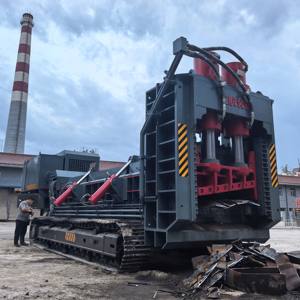 Technologie Productie Mobiele Schrootmetaalplaat Hydraulische Gantry Scharen Metaalschroot Schaar Schaarmachine - Product Image 5