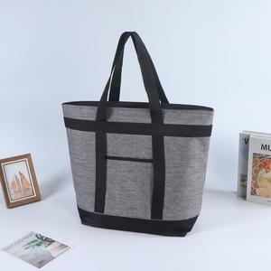 Bolsas de mano impermeables para compras, bolsas de picnic, bolsas con aislamiento de papel de aluminio, bolsa de almacenamiento aislada - Product Image 3