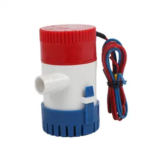 1100gph Haut Débit Des Eaux Usées Et de Limon Pompe de Dragage 12v Dc Pompe De Cale Marine