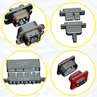 Connecteur d'alimentation haute intensité INNOOTEC 35A à 4 broches, ensemble de prises robustes à couplage aveugle, 400V, certifié CE