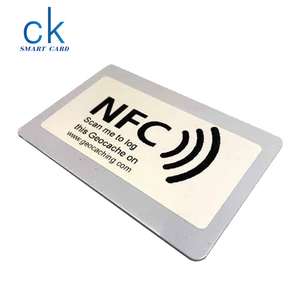 Thẻ Kinh Doanh <span class=keywords><strong>Nfc</strong></span> Màu Đen 13.56Mhz In Tùy Chỉnh Thẻ Thăm Viếng <span class=keywords><strong>Nfc</strong></span> Nhựa PVC - Product Image 4