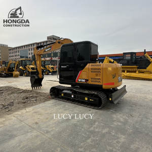 Mini modèle de pelle sur chenilles Sany SY 75C Pro Digger d'occasion originale de 7.5 tonnes pour la construction - Product Image 3