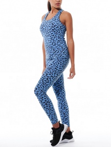 Leggings de sport/yoga/gym sexy à taille haute pour femme, respirants, en Spandex/Polyester, avec design imprimé personnalisé – Grande Vente - Product Image 2