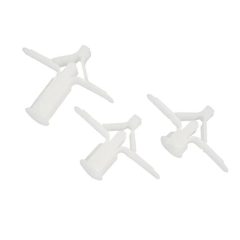 High Quality Plastic Butterfly Anchor Wall Plug Hot Selling Plastic Spring Gravity Toggle Anchor