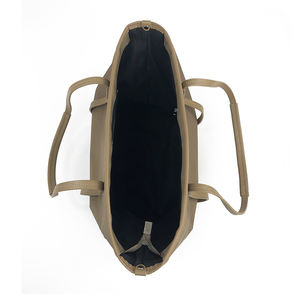 Sac fourre-tout décontracté en cuir véritable avec décoration de perles, style anglais, bonne qualité, pour une silhouette élégante - Product Image 1