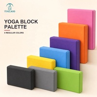 Bantalan Yoga EVA Alignment Line High Density Anti Selip untuk Latihan Pilates di Rumah Grosir Pabrik