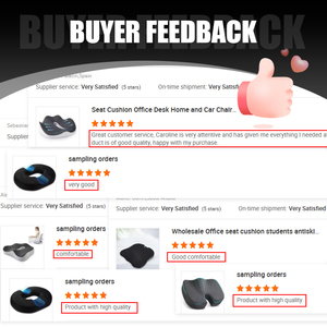 <span class=keywords><strong>Coussin</strong></span> <span class=keywords><strong>de</strong></span> siège ergonomique en mousse à mémoire <span class=keywords><strong>de</strong></span> forme pour hémorroïdes et coccyx, confort rebondissant, forme donut, pour chaise - Product Image 5