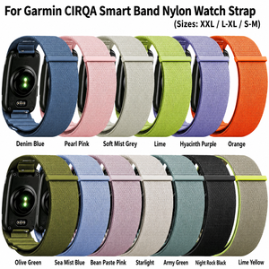 สายรัดไนลอน Upro ขนาด 420 มม. สำหรับสายรัดข้อมือ Garmin Cirqa และสายนาฬิกาขนาด 280 มม. สายรัดข้อมือแบบสปอร์ตทอจากไนลอนระบายอากาศได้ - Product Image 1