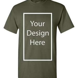 Wholesale Custom Men's 220 Grams 100% Cotton T-Shirt Bulk Plain Tee with Casual Style From Supplier - Product Image 3