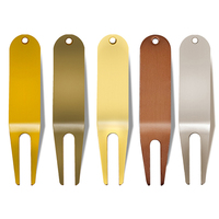 Outil de réparation de divots de golf personnalisé avec logo, en fer et alliage de zinc, étanche, accessoires cadeaux, utilisation extérieure, 8 cm, moulé sous pression