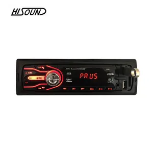 Double USB car mp3 player with bt AUX FM 3inch LED screen Universal 1 din car radio