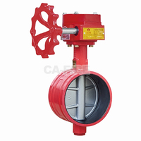 CA Fire Custom Grande vanne papillon avec corps de vanne en cuivre fiable pour équipement de lutte contre l'incendie
