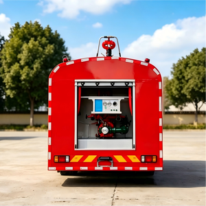 Automezzo <span class=keywords><strong>Antincendio</strong></span> OEM di Alta Qualità da 8CBM 4x2 con Serbatoio d'Acqua per Vigili del Fuoco Comunali - Product Image 2