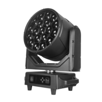 Lyre professionnelle LiRo IP66 19x60W RGBW LED Wash Beam pour scène de concert