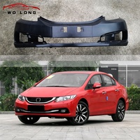 Parachoques Delantero de Polipropileno de Alta Resistencia y Amortiguación, Nuevo de Fábrica, para Honda CIVIC 2014 2015
