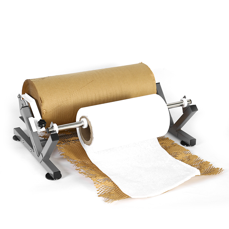 Machine de distribution d'emballage en nid d'abeille en papier expanseur Kraft
