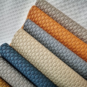 1.4Mm Nhiều Màu Giỏ Tre Dệt Dệt Linen Bọc PVC Da Tổng Hợp Vải Cho Túi Xách <span class=keywords><strong>Sofa</strong></span> Đồ Nội Thất - Product Image 2