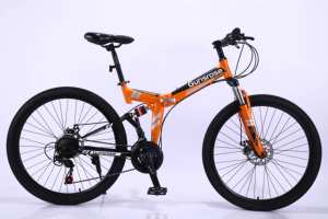 Suministro de fábrica de alta calidad <span class=keywords><strong>26</strong></span> pulgadas 21 velocidades marco de aluminio a prueba de golpes acero al carbono bicicleta de montaña Mtb velocidad de bicicleta - Product Image 2