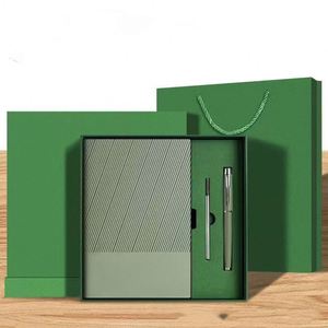 Customised Luxury Business <b>Notebook</b> Pen Gift <b>Set</b> Personalised Logo Promotional Luxury Leather Stationery - Product Image 2