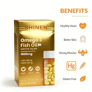 שמן דגים OEM ויטמין Epa Dha צמחוני אומגה <span class=keywords><strong>3</strong></span> <span class=keywords><strong>6</strong></span> <span class=keywords><strong>9</strong></span> תוספי תזונה חלאל 500 מיליגרם 1000 מיליגרם כמוסות רכות אומגה <span class=keywords><strong>3</strong></span> למבוגרים - Product Image 3