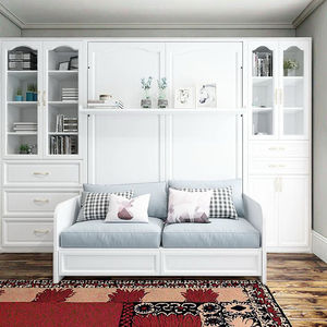 थोक रानी राजा डबल आकार डेस्क तह सोफे भिड़ाना बिस्तर के साथ सोफे फर्नीचर अलमारी के साथ सोफे फर्नीचर - Product Image 5