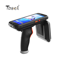 Lecteur portable de codes à barres à longue portée Android 10.0 Impinj E710 de 18 mètres, terminal Pda d'inventaire Uhf Rfid, lecteur Android