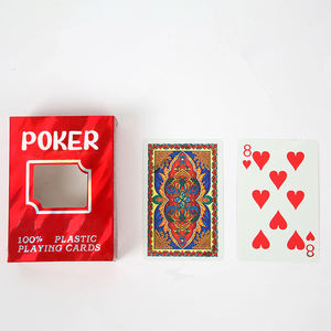 Venta al por mayor Customs Mark Cards 30 Silk Set <span class=keywords><strong>Doble</strong></span> <span class=keywords><strong>par</strong></span> PVC Póker de plástico impermeable para juegos de adultos - Product Image 6