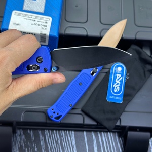 มีดพับ Outdoor Everyday BUGOUT 535 ใบมีดสแตนเลส ด้ามอลูมิเนียม ขนาด 8.5 นิ้ว ปลายมีดแบบ Drop Point สำหรับตั้งแคมป์ - Product Image 2