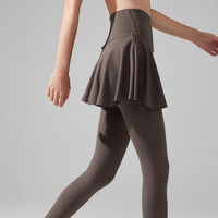 Femmes taille haute confortable frivole poche Invisible entraînement ensemble de vêtements de sport Culottes Gym Fitness pantalon pour le Yoga