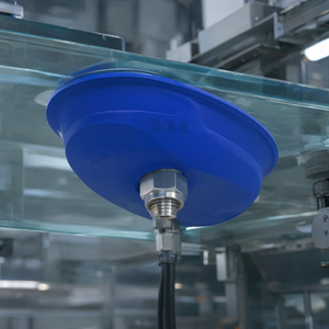 Ventouse ovale en silicone VAC WEA52 avec rainure pour la manutention de feuilles - Product Image 2