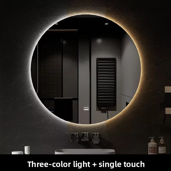una luz de tres colores con un solo toque