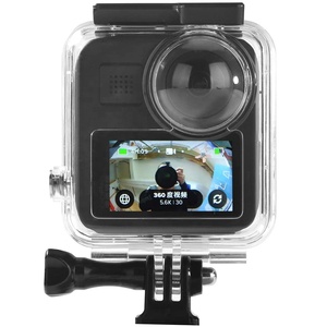 Custodia Subacquea Premium 45M per GoPro <span class=keywords><strong>MAX</strong></span> Action Camera, Lente in Vetro Temperato ad Alta Trasparenza, Alloggiamento Protettivo Anti-Appannamento - Product Image 1