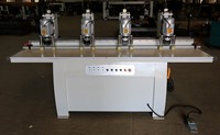 Machine de perçage verticale multi-têtes DLL pour charnières de menuiserie, perceuse de trous de charnière haute précision pour portes d'armoires