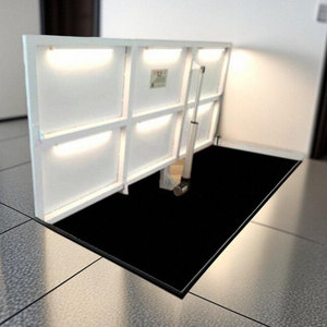 Porte invisible dissimulée <span class=keywords><strong>pour</strong></span> sous-<span class=keywords><strong>sol</strong></span>, actionnement électrique avec mode d'urgence manuel et protection anti-pincement - Product Image 2