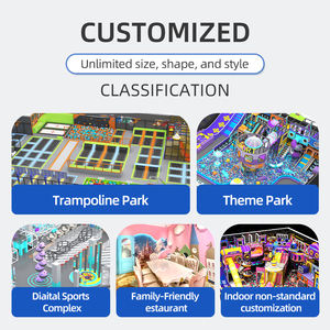 Équipement de parc de trampoline sur mesure gratuit, aire de jeux intérieure commerciale, centre de jeux, parc de trampoline pour enfants - Product Image 3