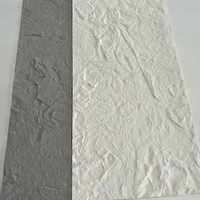 Carreaux de revêtement muraux souples et flexibles en pierre 3D, design populaire, finition éco-responsable, pour murs extérieurs