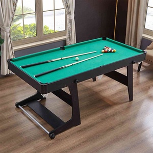 <span class=keywords><strong>Mesa</strong></span> <span class=keywords><strong>de</strong></span> <span class=keywords><strong>Billar</strong></span> y Snooker Plegable <span class=keywords><strong>de</strong></span> <span class=keywords><strong>6</strong></span> <span class=keywords><strong>Pies</strong></span> que Ahorra Espacio con Accesorio <span class=keywords><strong>de</strong></span> Diseño para el Hogar - Product Image 3