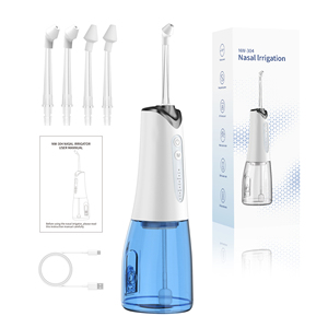 เครื่องล้างจมูกแบบชาร์จไฟได้4สปีดพร้อมถังเก็บน้ำที่ถอดออกได้สำหรับทำความสะอาดผู้ใหญ่และ<span class=keywords><strong>เด็ก</strong></span>สินค้าใหม่ - Product Image 6