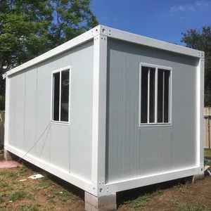 ACE Prefabricated House White Flat Pack 20GP Standard House Living Container House