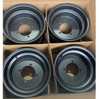 Moyeu de roue avant arrière en fer pour jantes Quad ATV 8 pouces 4X110 19x7.00-8 18x9.5-8