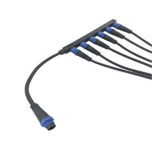 G-karve LY8789 F Type M15 Waterproof Connector One Five DC Plug <strong>Wire</strong> <strong>Copper</strong> Conductor PP Insulation PVC Jacket Customizable - Product Image 1