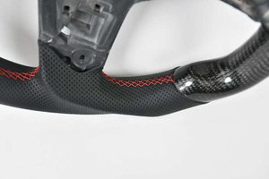 <span class=keywords><strong>พวงมาลัย</strong></span><span class=keywords><strong>ส</strong></span>ปอร์ตคาร์บอนไฟเบอร์แบบ<span class=keywords><strong>ส</strong></span>ั่งทำสำหรับ VW gol 3 Spoke ด้ามจับ350มม. ดีไซน์ทรงแบน - Product Image 3