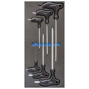 Herramientas, Juegos de Herramientas, Juego de Llaves Hexagonales FERVI con Mango Anatómicamente Diseñado en Material Termoformado Suave - Product Image 1