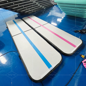 10ft/13ft/16ft/20ft/27ft nuevo diseño inflable colchoneta bomba de aire eléctrica de la bomba de gimnasia pista de aire de <span class=keywords><strong>Airtrack</strong></span> fábrica - Product Image 2