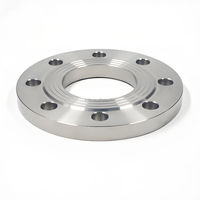 Bride en titane sur mesure ASTM B381, brides forgées en titane pour les applications pétrolières, gaz, chimiques et de canalisation industrielle