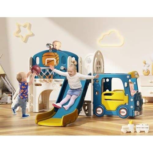 สีฟ้าสีเหลืองกับ BUS Playhouse